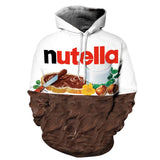 Men's Hoodie Nutella 3D Print