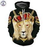 Men's Lion King Hoodie 3D Print