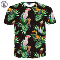 Men's Floral 3D Print T-Shirt