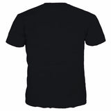 Men's 3D T-Shirt Astronaut Moon Skull