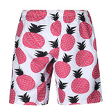 Men's Summer Shorts 3D Pineapple casual beach shorts