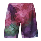 Men's Casual Beach Shorts Geometric Blocks