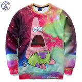 Men's Cartoon Sweatshirt 3D Animation Pullover