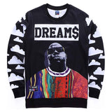 Men's American Rap Long Sleeve 3d Sweatshirt