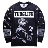 Men's Hip Hop Thug Life Hoodie Tupac