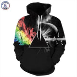 Men's 3D Sweatshirt Sunlight Refraction Rainbow