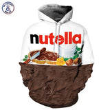 Men's Hoodie Nutella 3D Print