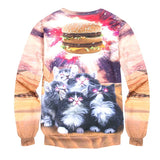 Men's Lazar Kitties 3D Sweater