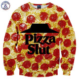 Men's Pizza Slut 3D Sweater