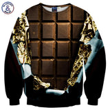Men's 3D Chocolate Bar Sweater