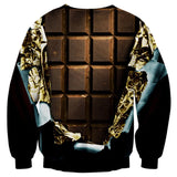 Men's 3D Chocolate Bar Sweater