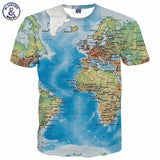 Men's T-Shirt 3D Map