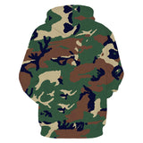 Men's 3D Hoodie Cartoon Dab Hooded Sweatshirt