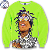 Men's 3D Lime Green Sweater