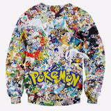 Men's Japanese Anime Characters Hoodie
